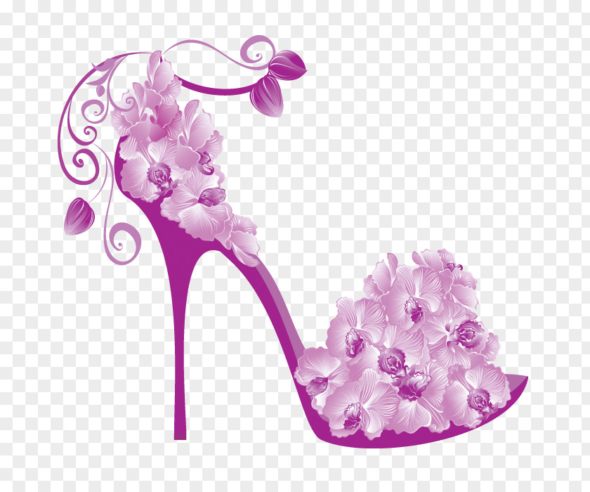 Pink High Heels High-heeled Footwear Shoe Clothing Clip Art PNG
