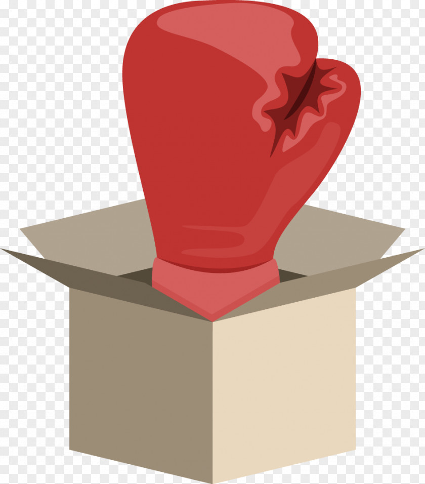 Vector Painted Box Boxing Gloves Glove Musket Transport Ltd PNG