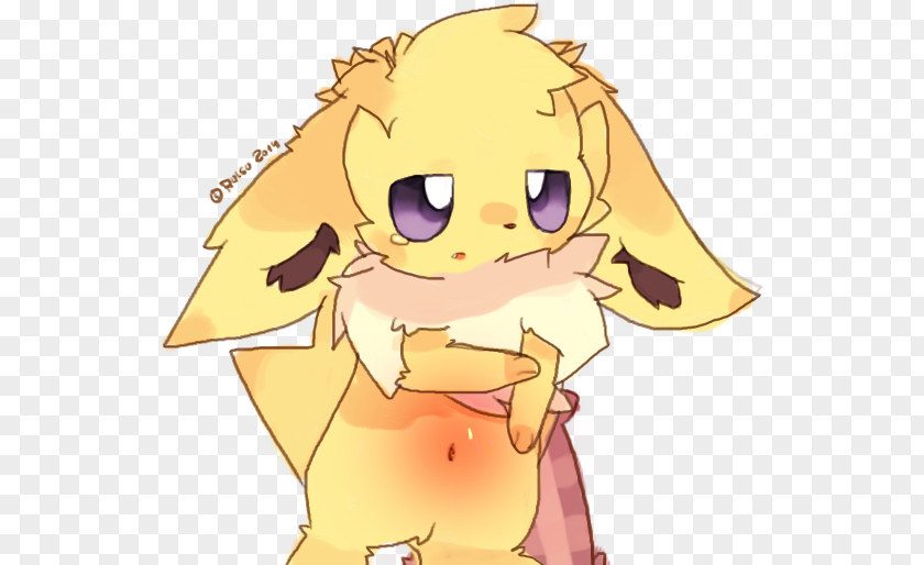 Wipe Your Tears Love Jolteon Electricity Pikachu Clip Art Illustration PNG