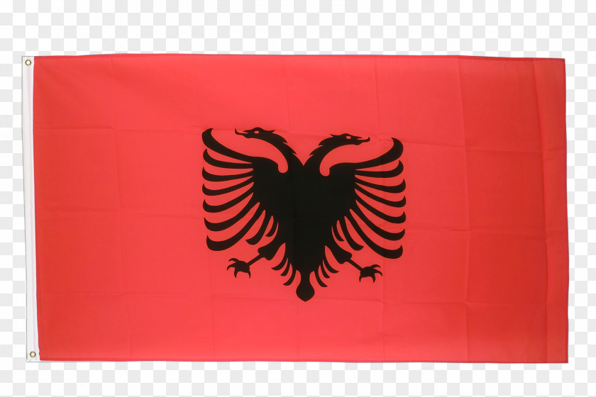 Flag Of Albania Coat Arms Double-headed Eagle PNG