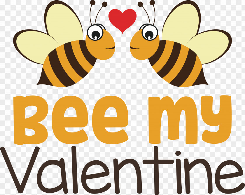 Honey Bee Bees Logo Vector Drawing PNG