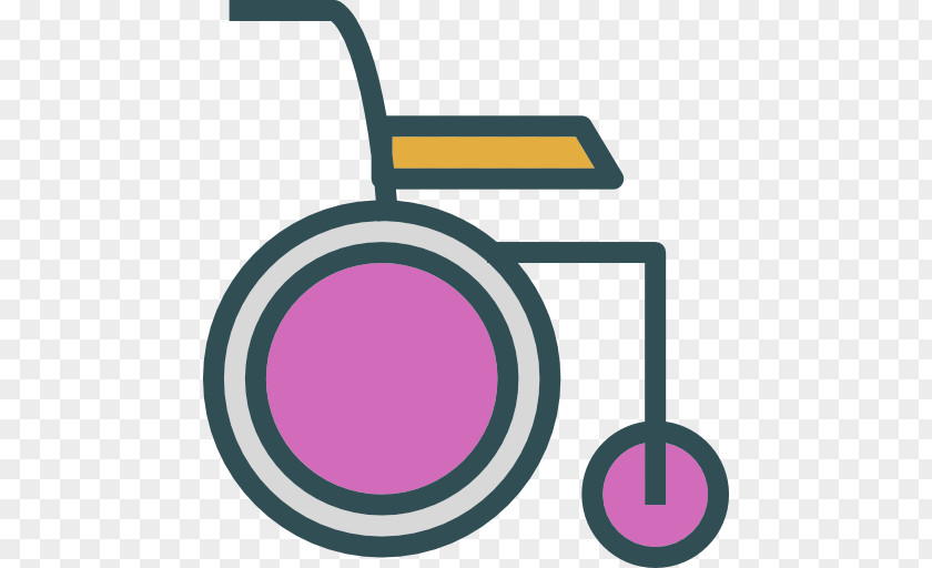 Wheelchair Purple Magenta Clip Art PNG