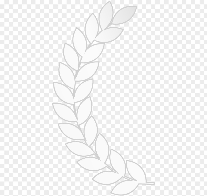 Creative Promotions White Leaf Petal Plant Stem Clip Art PNG
