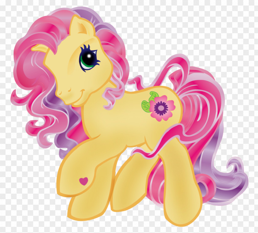Cute Pony Clipart Cartoon Pink Figurine Illustration PNG