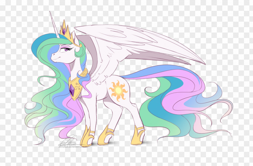 Majestic Pony Horse Princess Celestia Rainbow Dash Derpy Hooves PNG