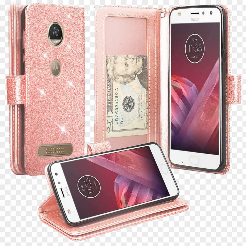 Smartphone Motorola Moto Z2 Play Case Wallet Force PNG