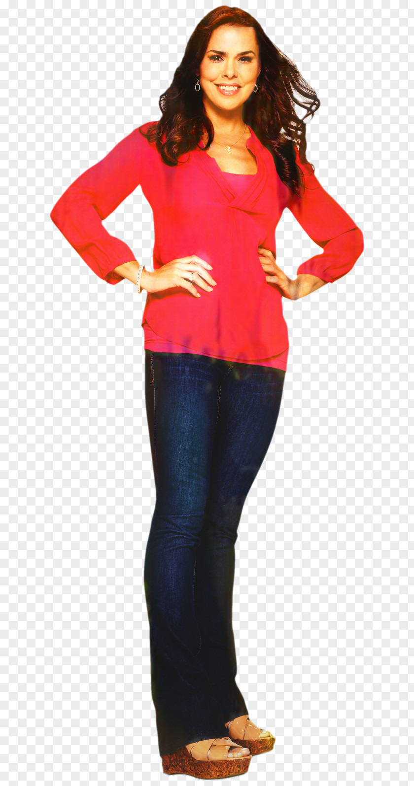 Blouse Trousers Jeans Background PNG