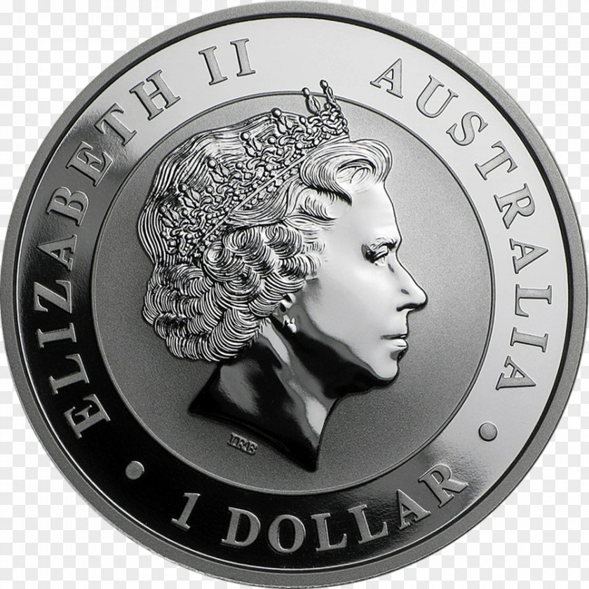 Metal Coin Perth Mint Australian Silver Kookaburra PNG