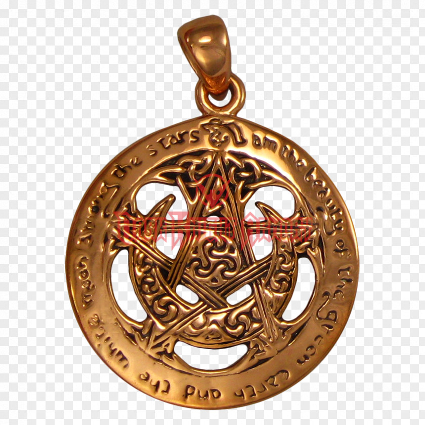 Altar Locket Pentacle Pentagram Wicca Charms & Pendants PNG