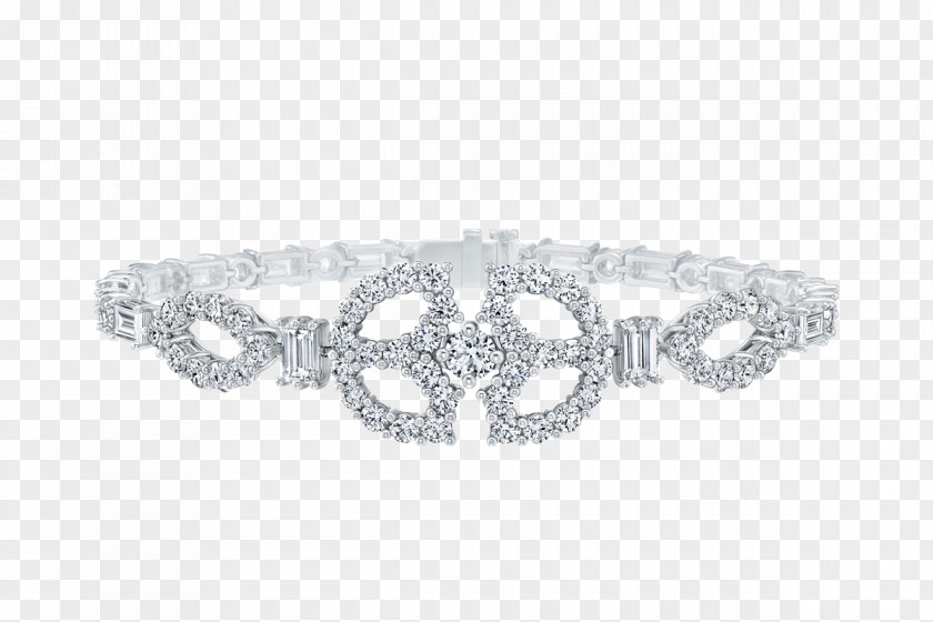 Diamond Bracelet Jewellery Art Deco Harry Winston, Inc. PNG