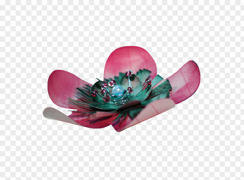 Flower Collage Pink M RTV PNG