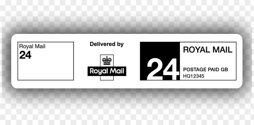 Heathrow Worldwide Distribution Centre Royal Mail Label Sticker PNG