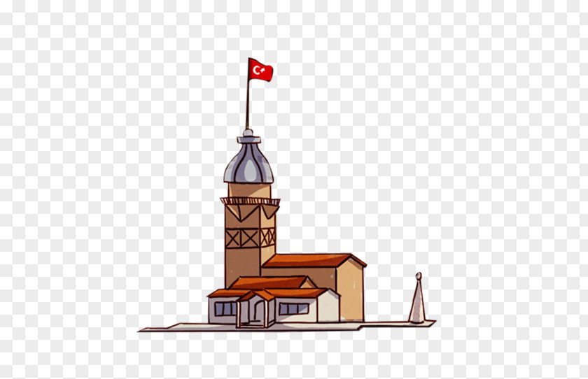 Istanbul City Maiden's Tower Kızkalesi Clip Art PNG