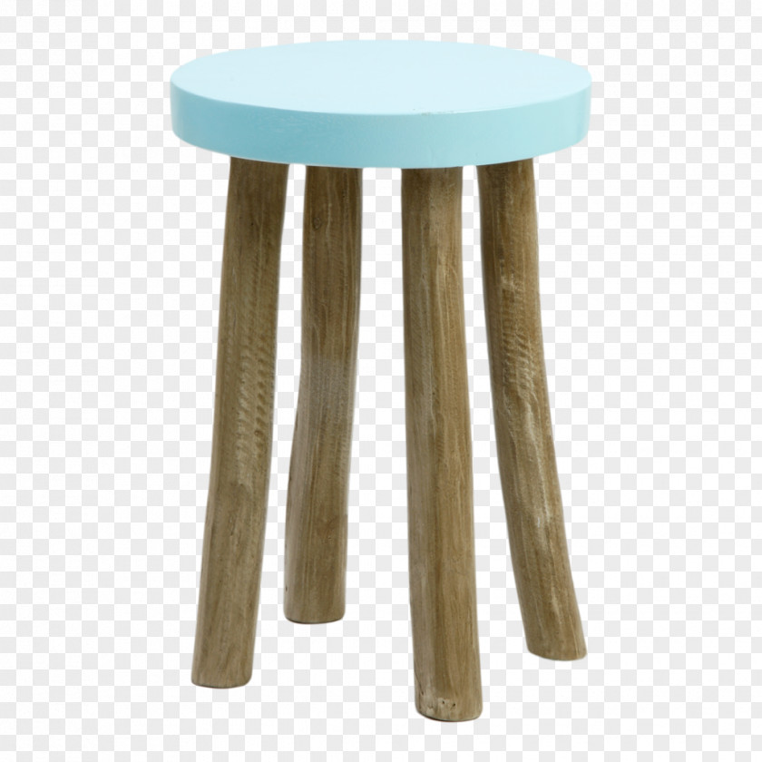 Wooden Small Stool Table Garden Furniture PNG