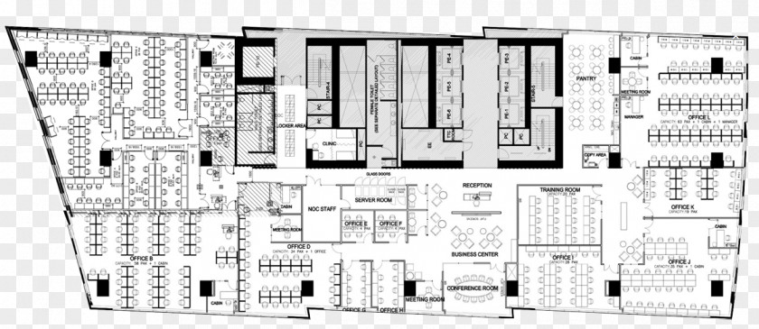 Building SM Aura Premier Floor Plan Storey PNG