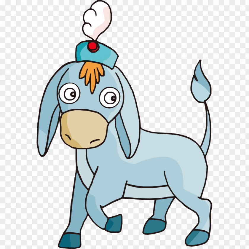 Cartoon Horse Dog Chinese Zodiac Illustration PNG
