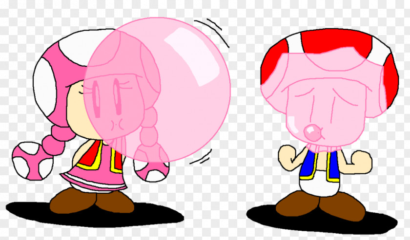 Chewing Gum Bubble Captain Toad: Treasure Tracker Toadette PNG