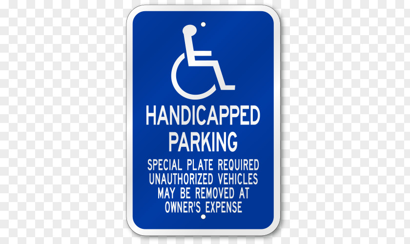 Disabled Parking Sign 0 Brand Logo Font Product PNG