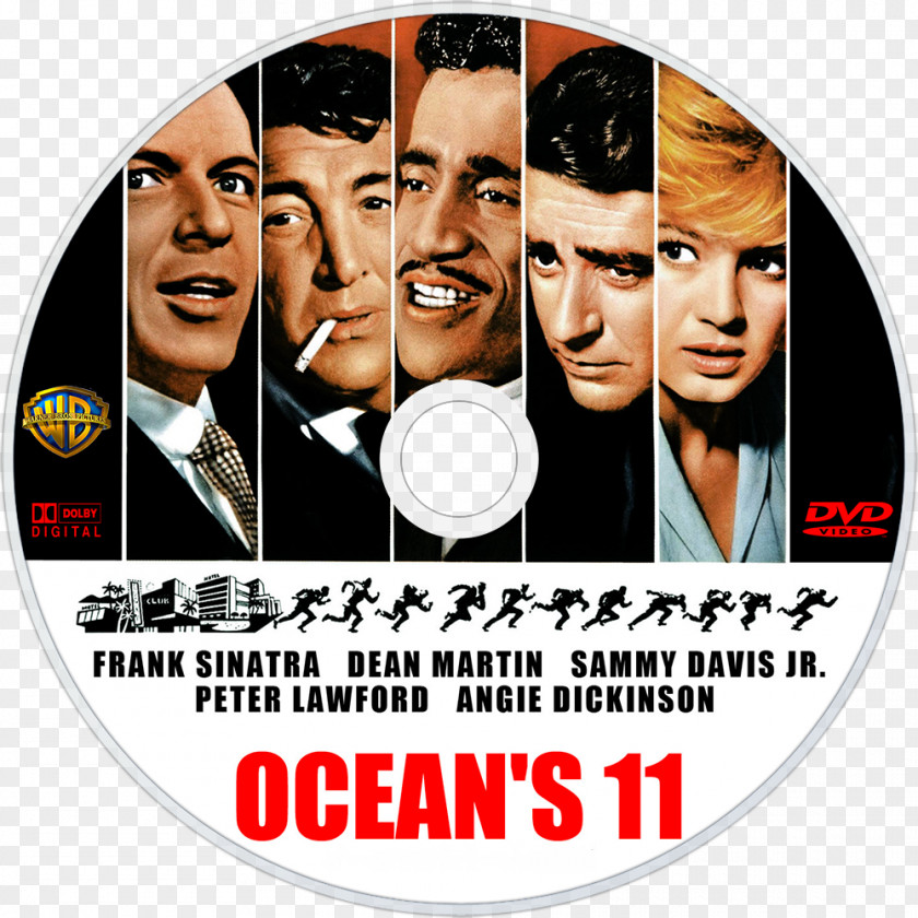 Frank Sinatra Ocean's 11 Film DVD PNG