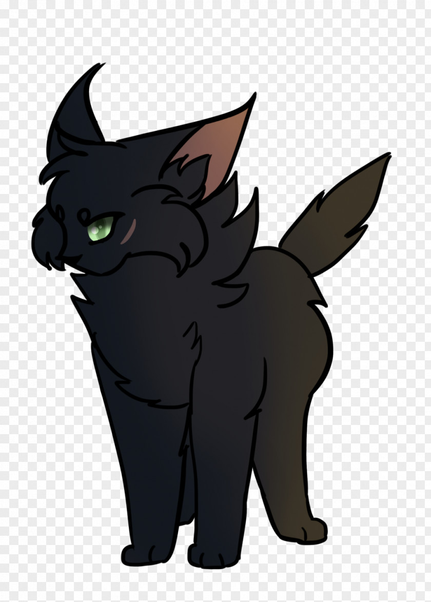 Kitten Black Cat Whiskers Dog PNG