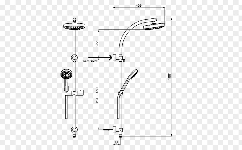 Shower Tap Bathroom Bathtub Computer-aided Design PNG