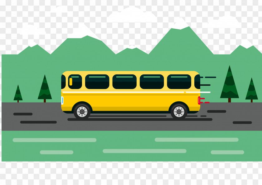Vector Bus Icon PNG