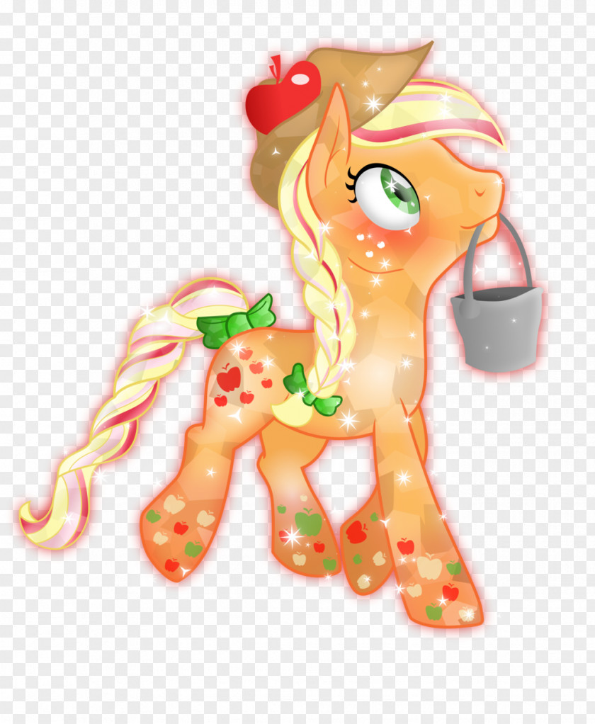 Horse Applejack Pony Fluttershy TeePublic PNG