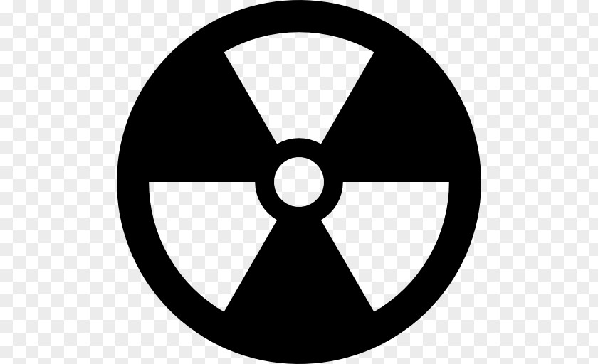 Symbol Nuclear Power Radioactive Decay Hazard Weapon PNG