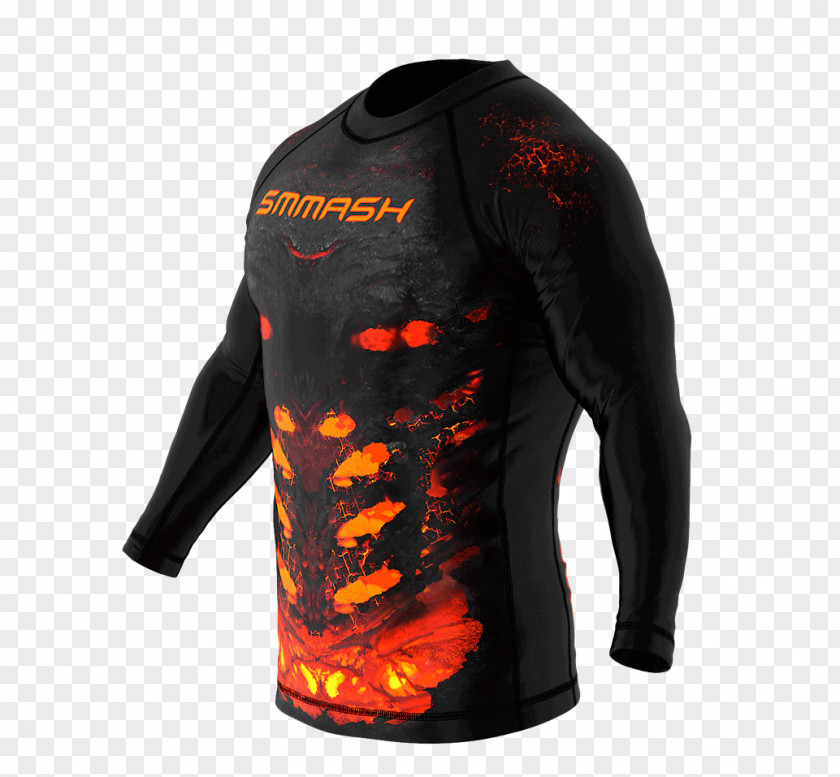 T-shirt Rash Guard Sleeve Bluza PNG