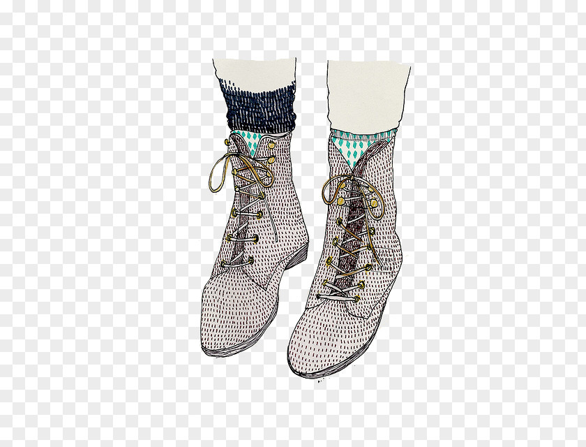 A Pair Of Shoes Drawing Shoe Art Illustration PNG