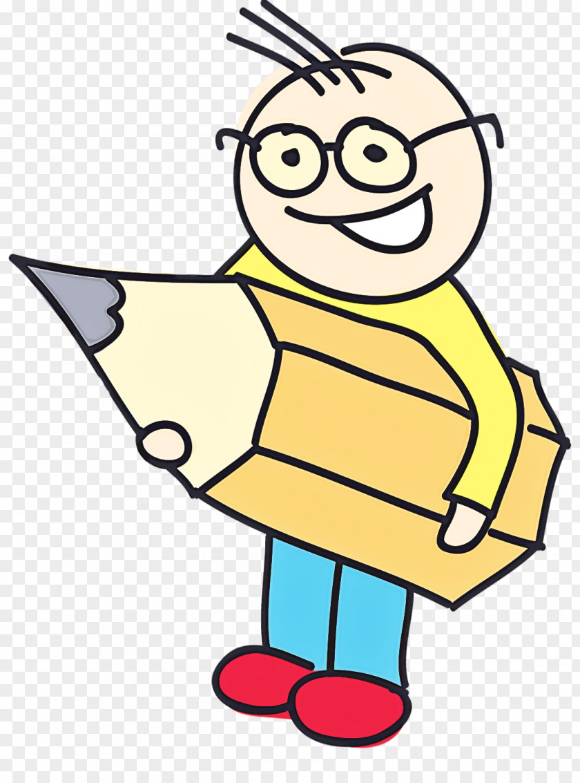 Cartoon White Facial Expression Yellow Finger PNG