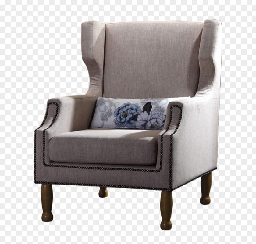 Chair Club Wing Furniture Slipcover PNG