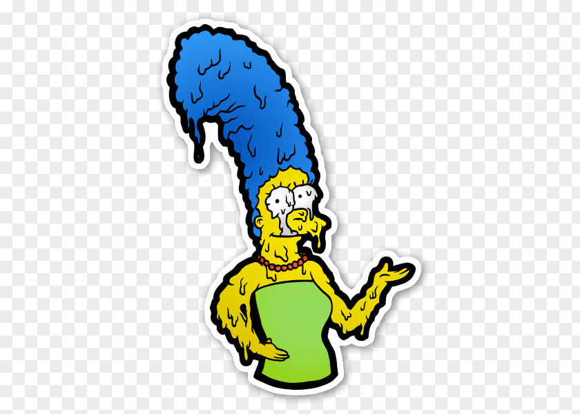 Marge Simpson Clip Art Beak Cartoon Fiction Character PNG