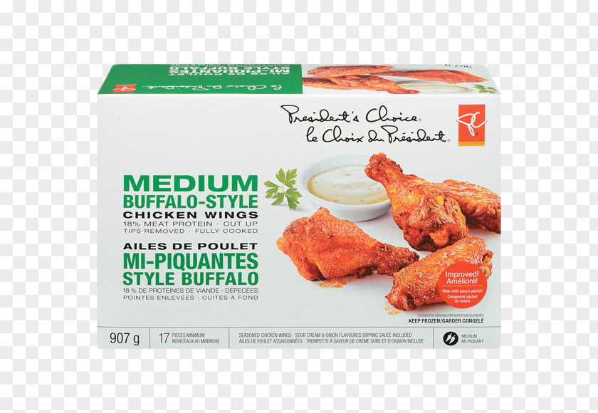 Meat Buffalo Wing Barbecue Chicken President's Choice PNG