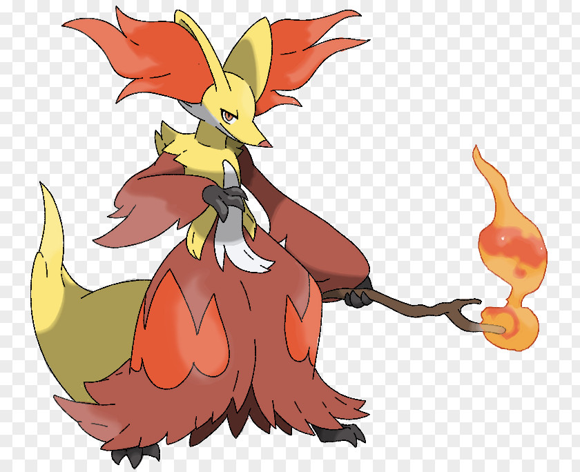 Shiny Delphox Pokémon X And Y Image PNG
