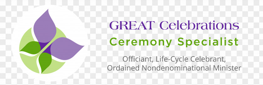 Wedding Celebrant GREAT Celebration: Ceremony Specialist Marriage Officiant Harrisburg PNG