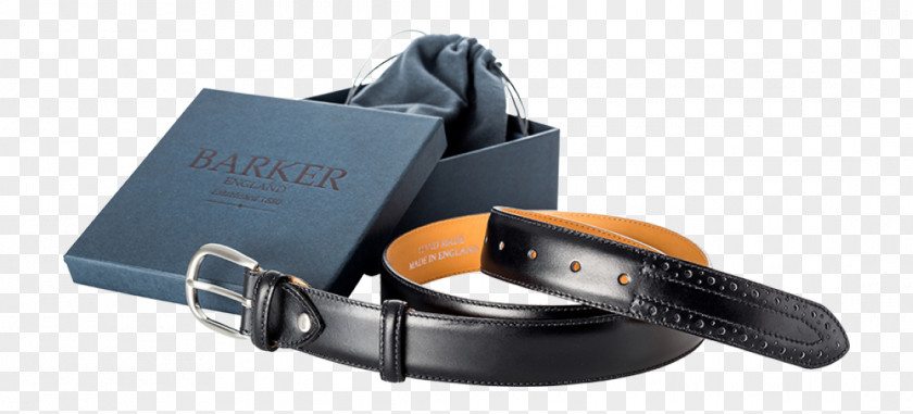 Calf Brogue Shoe Belt Leather Barker PNG