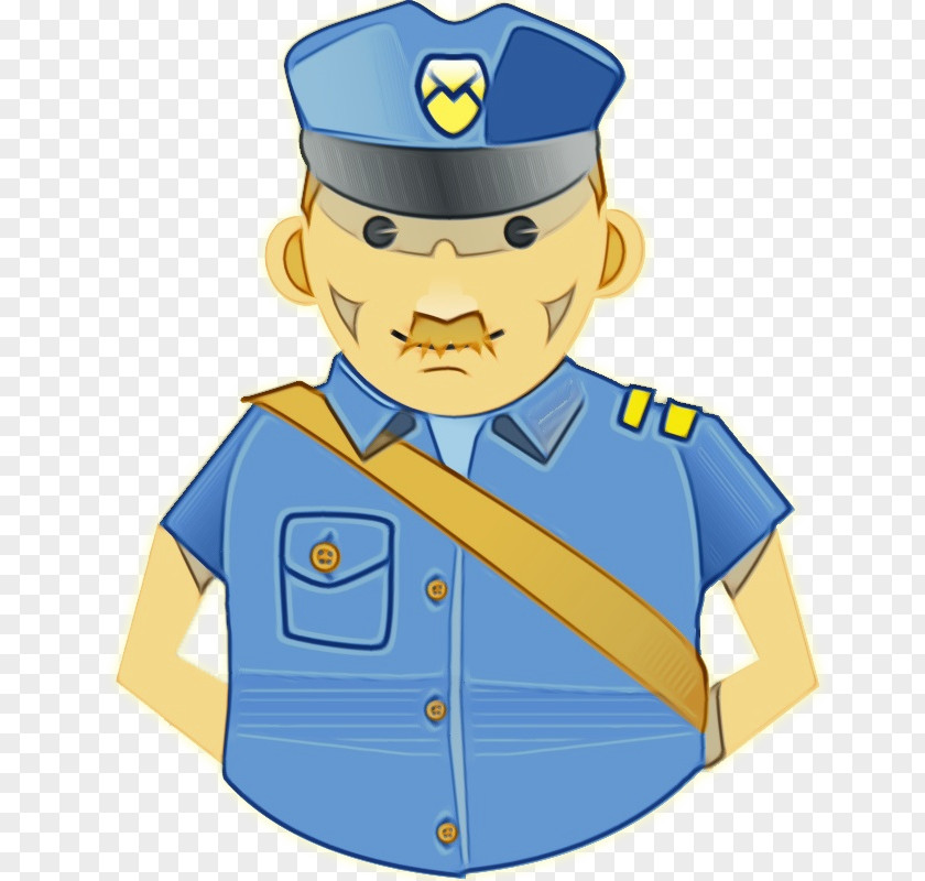 Official Security Police Uniform PNG