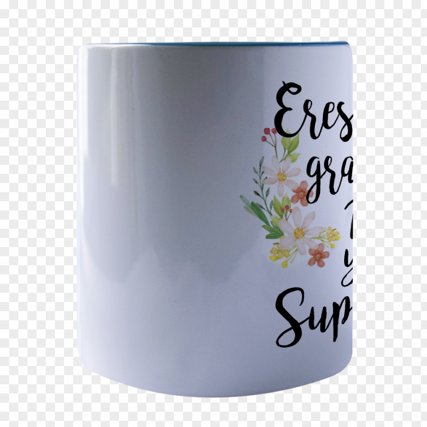Thermos Mug Ceramic Porcelain Flowerpot White PNG