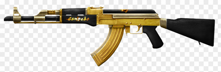 AK47 AK-47 Firearm Izhmash Weapon Black PNG