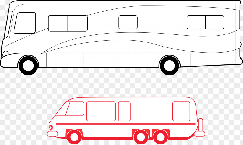 Car GMC Motorhome Caravan Campervans PNG