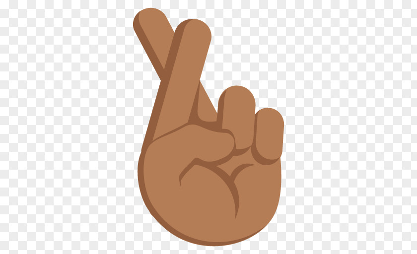 Emoji Thumb Crossed Fingers Index Finger Middle PNG