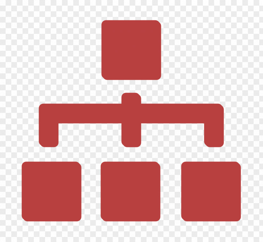 Hierarchical Structure Icon Interface Admin UI PNG