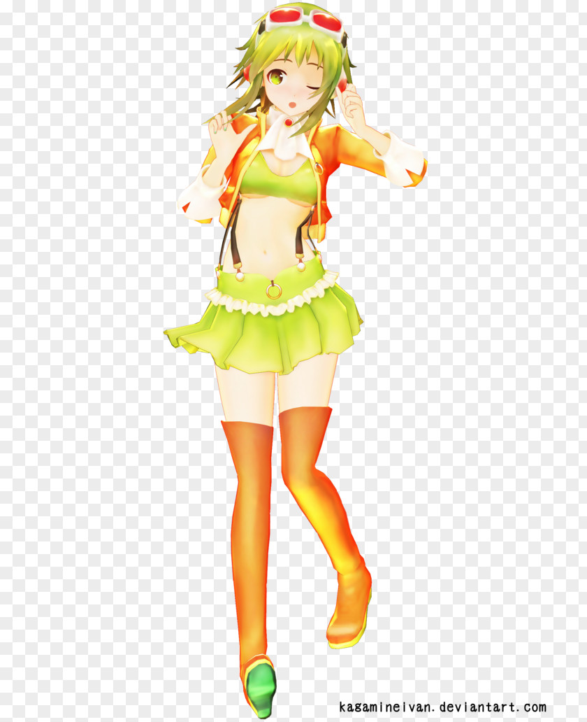 Megpoid Character Kaito Costume Mascot PNG