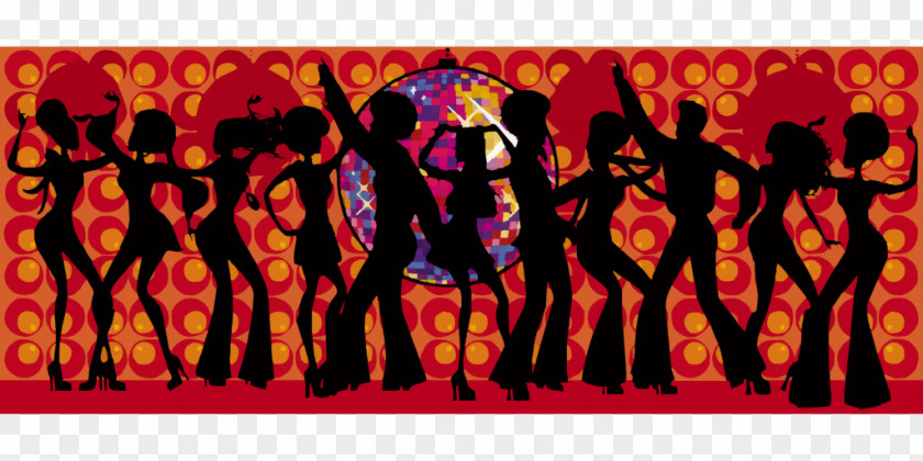 Party 1970s Disco Dance Nightclub PNG