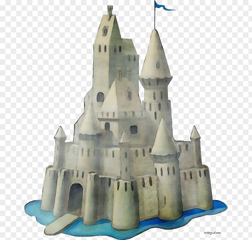 Building Spire Cartoon Castle PNG