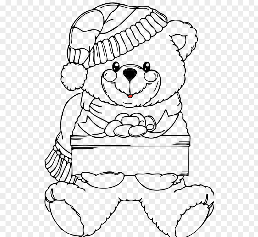 Christmas Black And White Pictures Winnie The Pooh Smokey Bear Polar Brown PNG