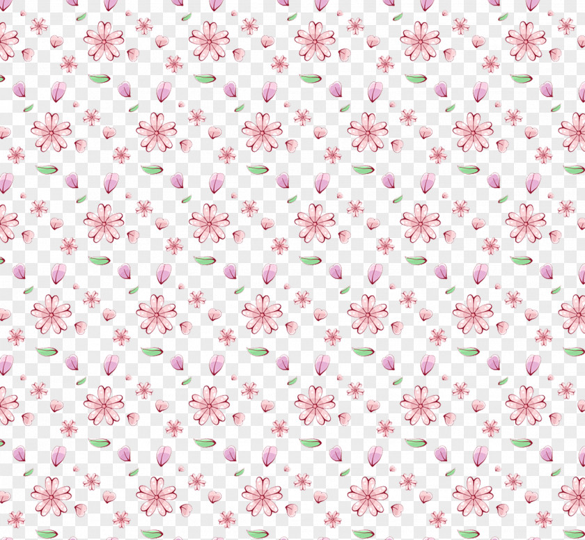 Floral Flower Pink Pattern PNG
