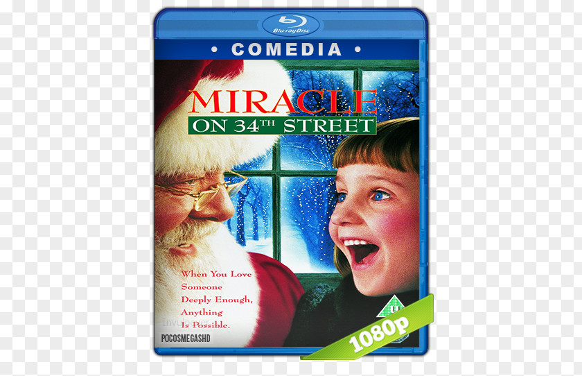 Natalie Wood Miracle On 34th Street Santa Claus VHS United States Of America PNG