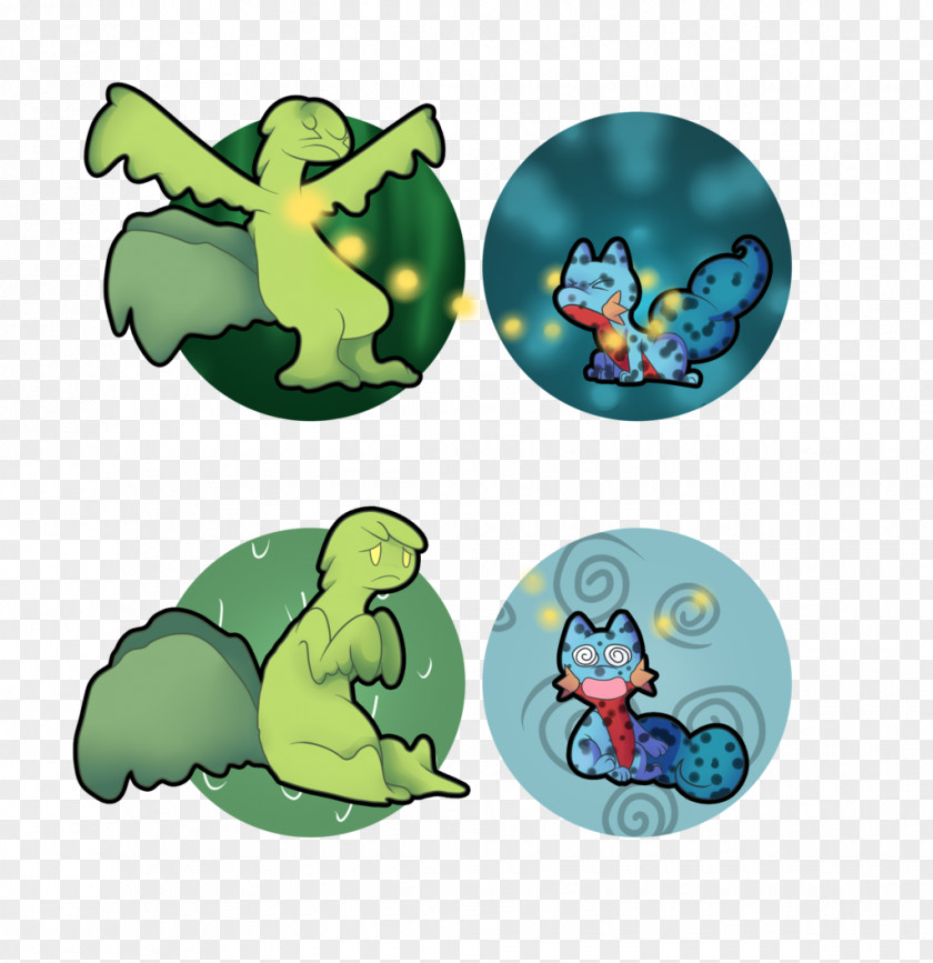 Amphibian Cartoon Character PNG